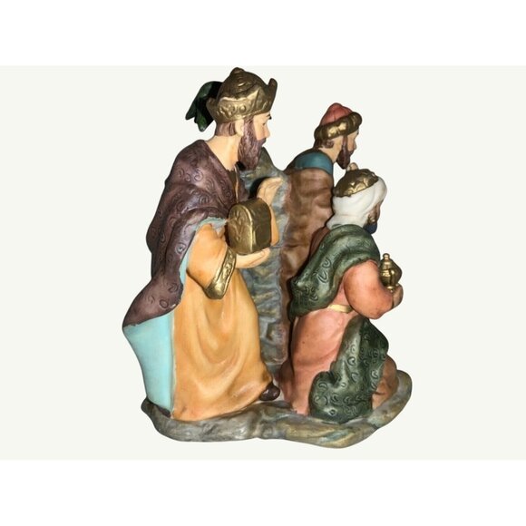 Avon Holiday Treasures Blessed Visitors Kings Nativity Scene Figurine Decoration - Picture 4 of 9